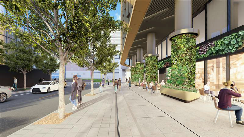 博多コネクティッドボーナス認定ビル4棟目の西日本シティビルが竣工【福岡市博多区】