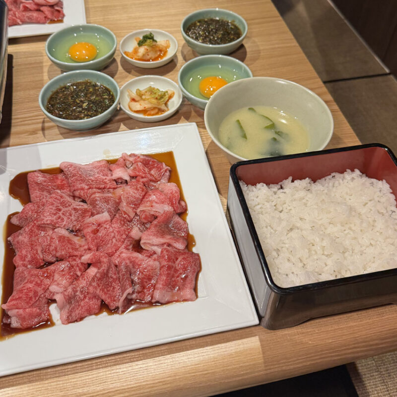 博多焼肉こうし 焼肉重ランチ