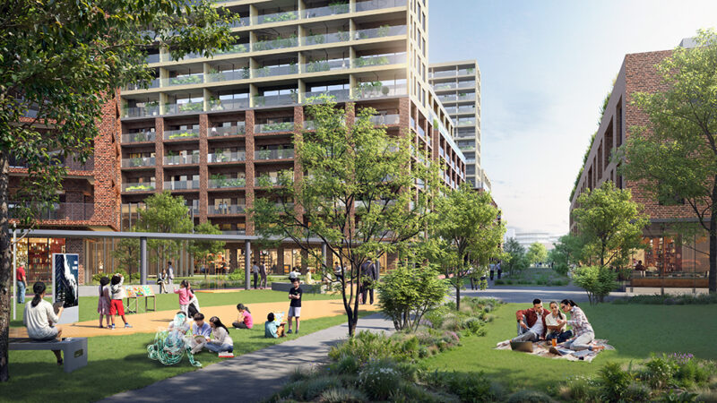 九大箱崎跡地で住友商事など8社が日本最大級のスマートシティを建設