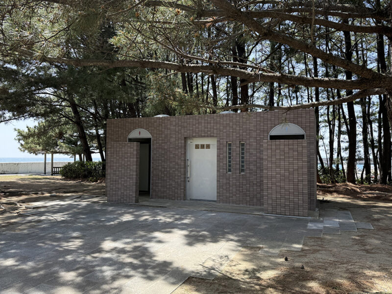福間漁港海浜公園　トイレ