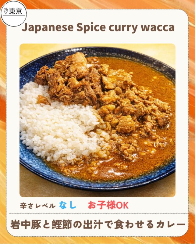 Japanese Spice curry wacca