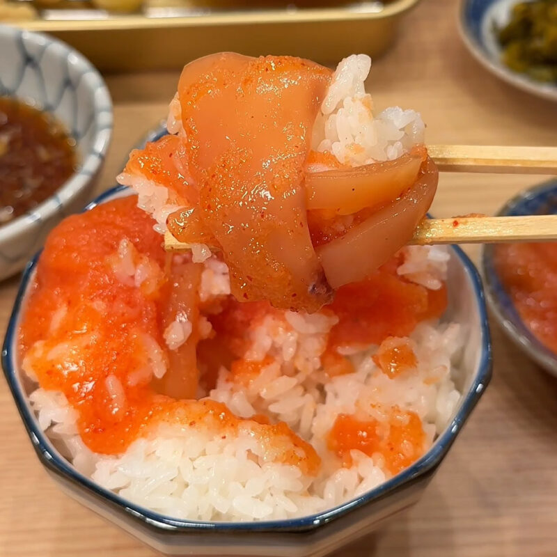 博多の天ぷら 喜水丸 明太食べ放題