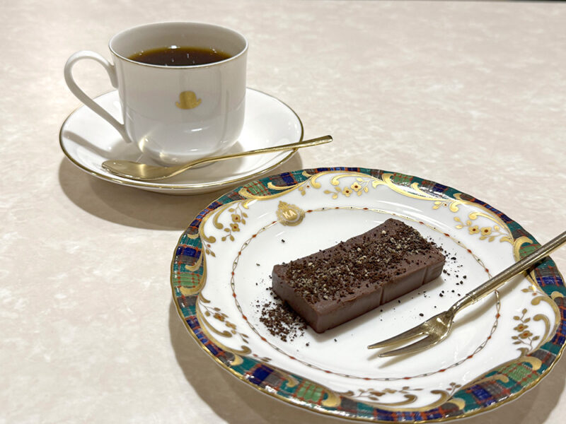 ショコラテリーヌとホットコーヒー