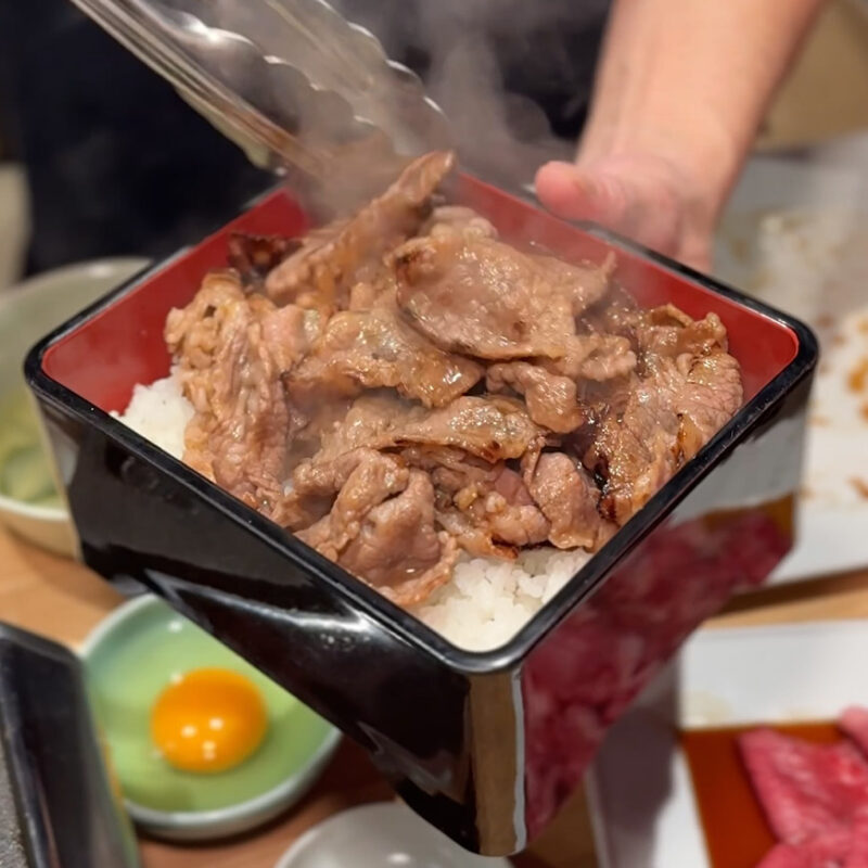 博多焼肉こうし 焼肉重ランチ