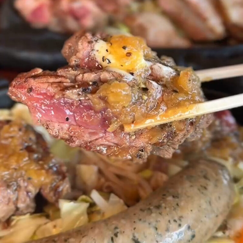 おやじのステーキ