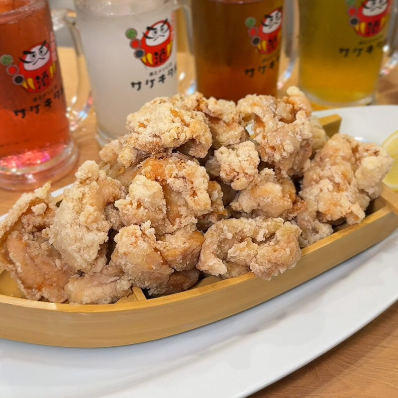 野菜巻き串と餃子 串とメシにはサケキタル。博多駅筑紫口店 食べ飲み放題