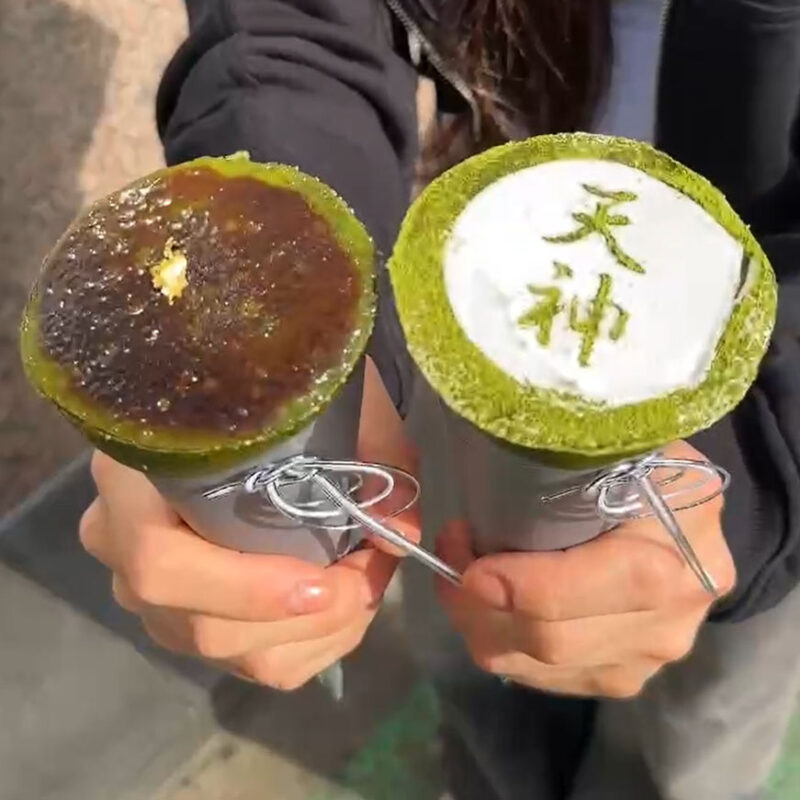 天神茶屋たばねのし クレープ