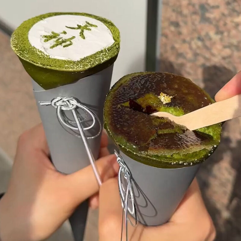 天神茶屋たばねのし クレープ