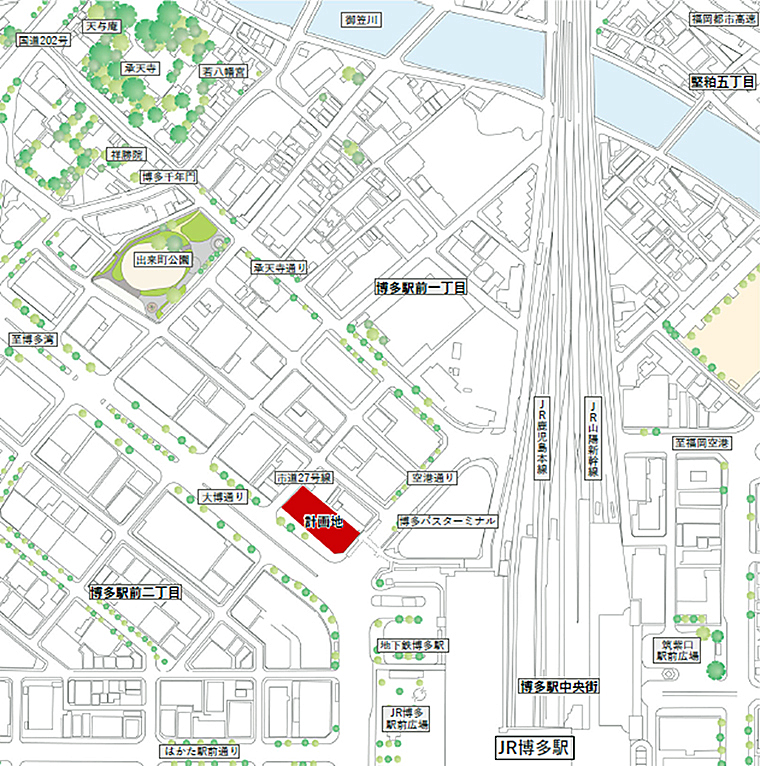 新三井ビル建替で博多コネクティッドとグリーンの初Wボーナス認定【福岡市博多区】