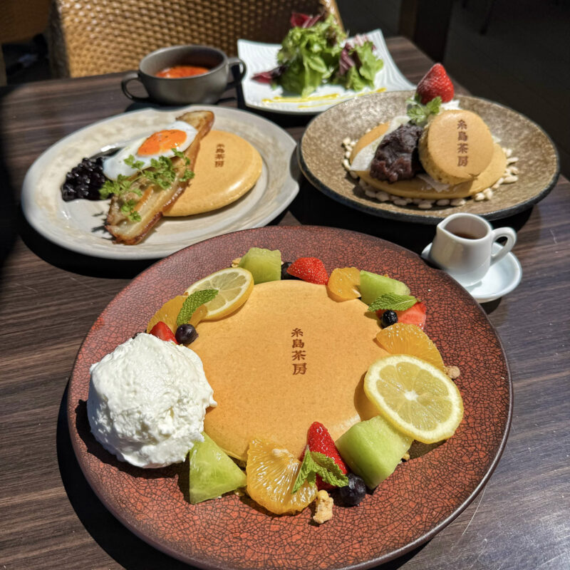 糸島茶房 パンケーキモーニング
