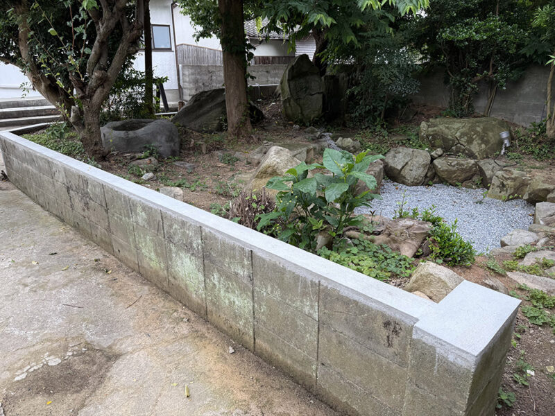 喫茶楽峰 庭