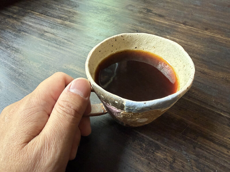 「糸島産フルーツのフレーバーコーヒー」