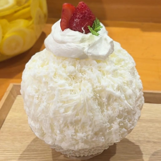 みつをこぼせ福岡店 かき氷