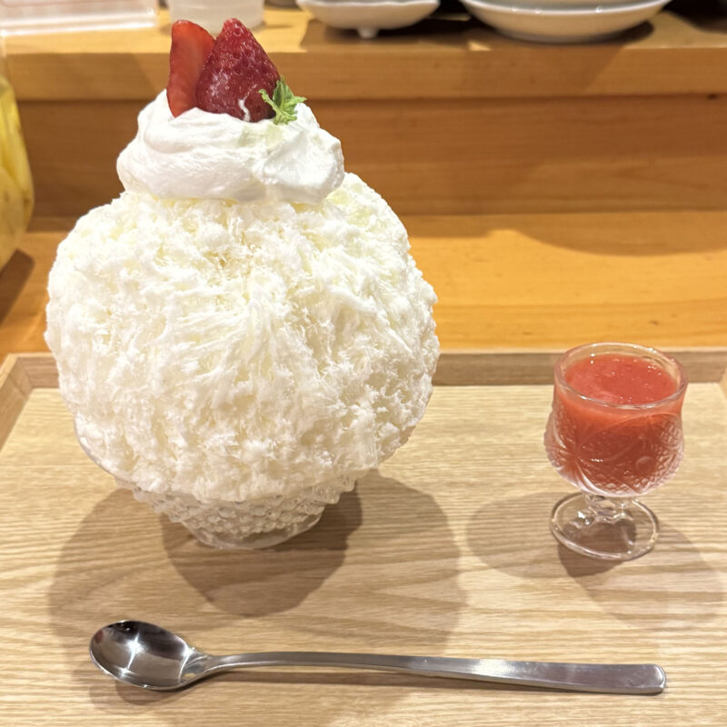 みつをこぼせ福岡店 かき氷