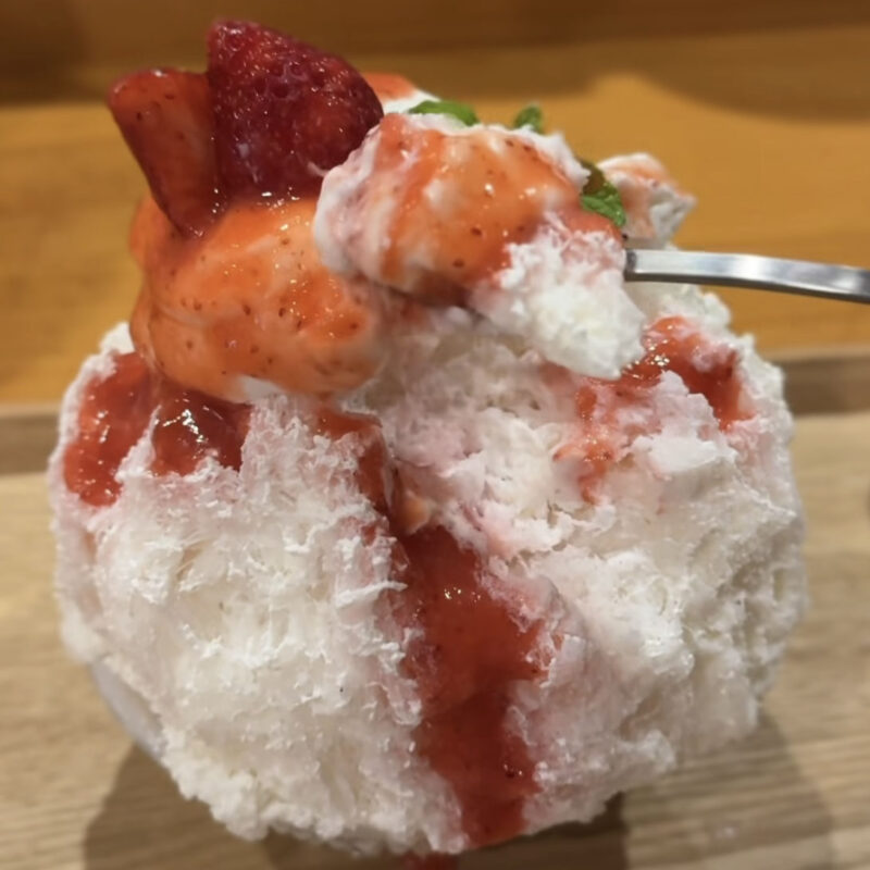 みつをこぼせ福岡店 かき氷