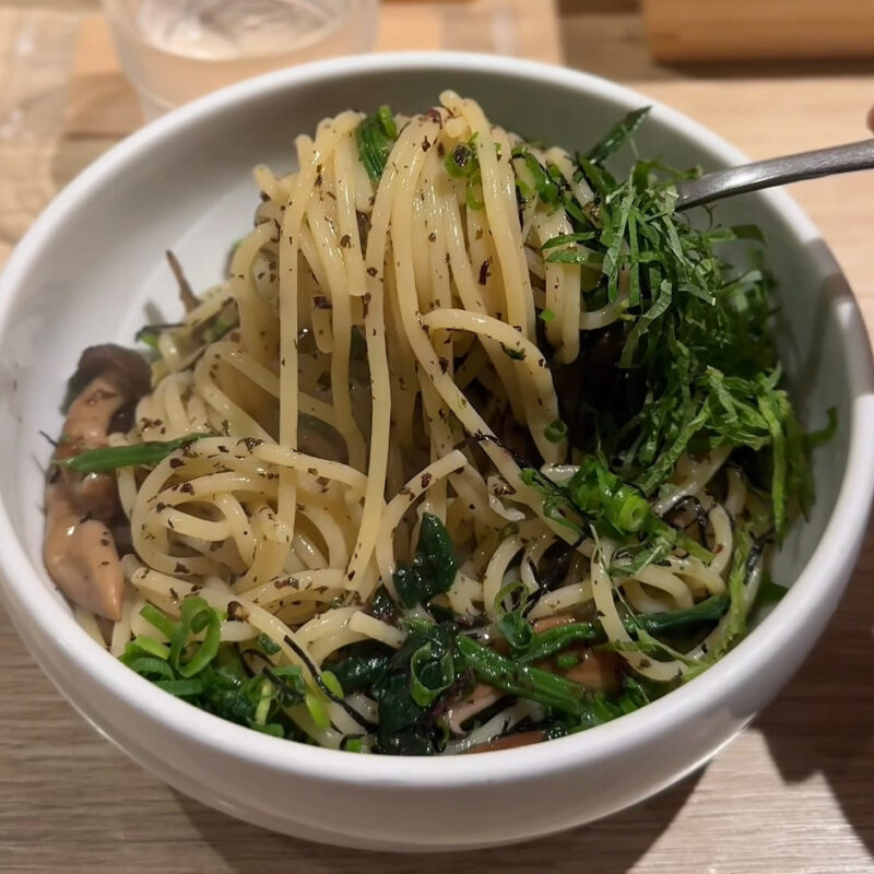 おいしいパスタ