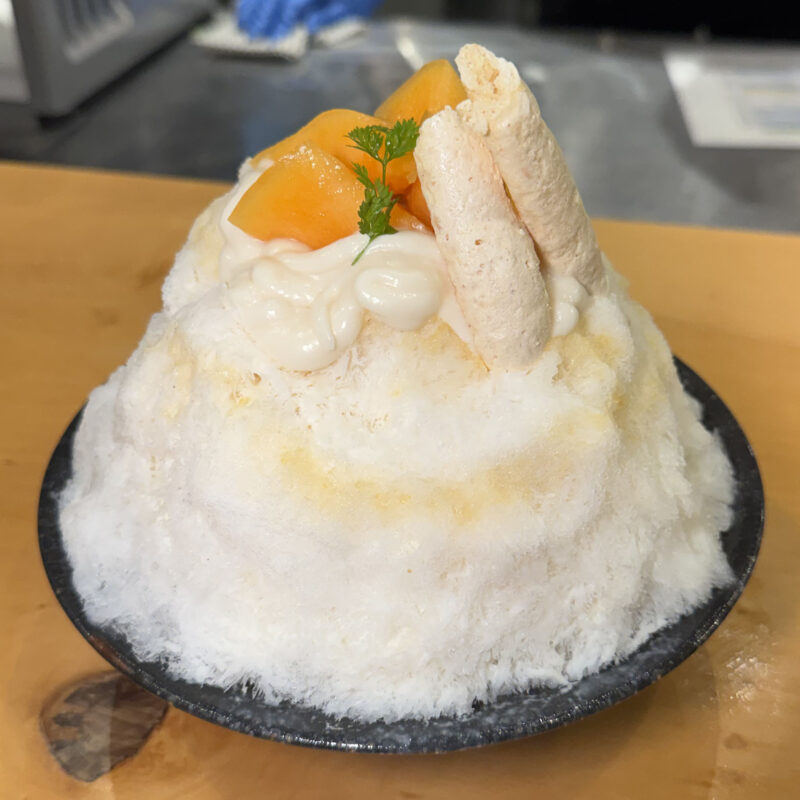 博多炉端つまむ春吉店×茶房オクノシブヤ かき氷