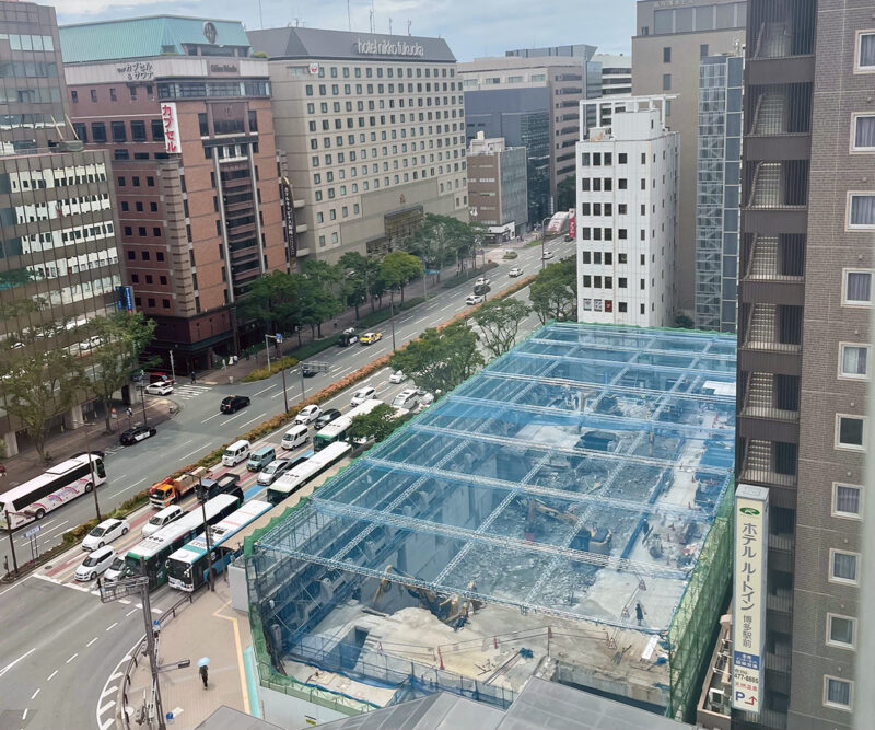 新三井ビル建替で博多コネクティッドとグリーンの初Wボーナス認定【福岡市博多区】