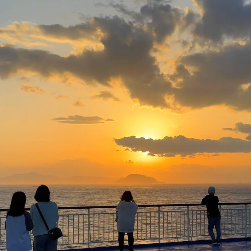 東京九州フェリー 絶景