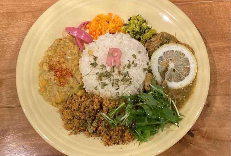 ロミカレー_プレート