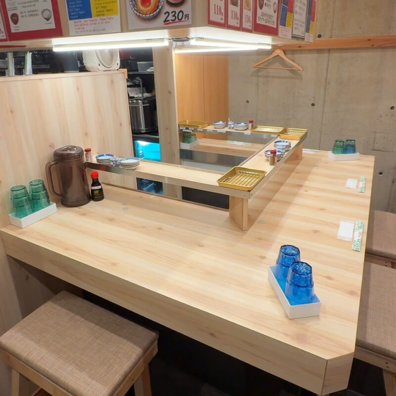 博多の天ぷら 喜水丸 今泉店 店内