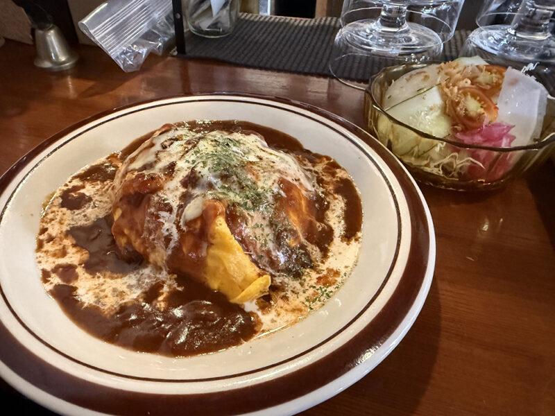 こだわりのデミオムライス