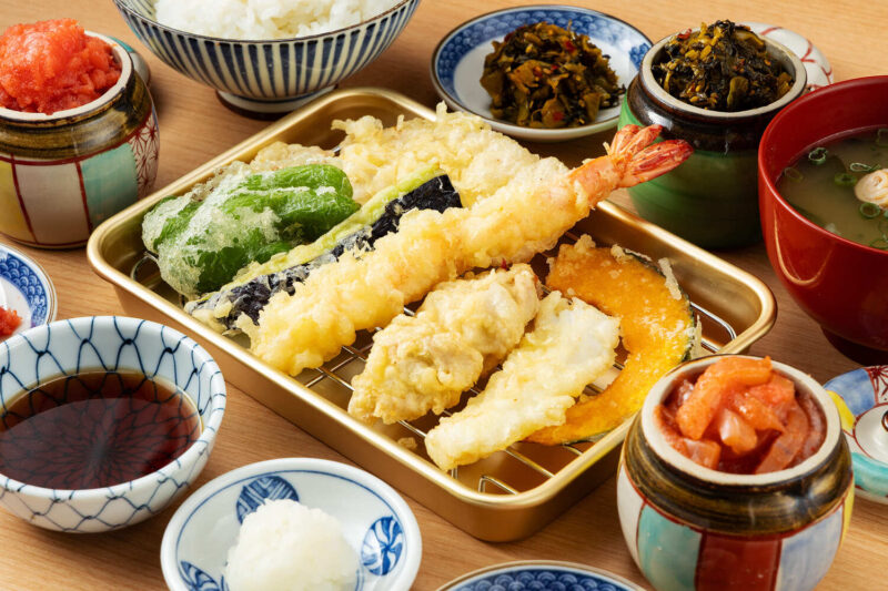 上天ぷら定食