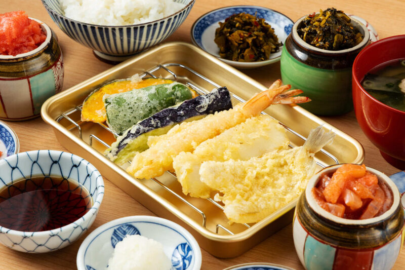 天ぷら定食