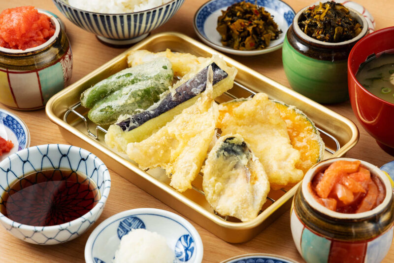 魚天定食