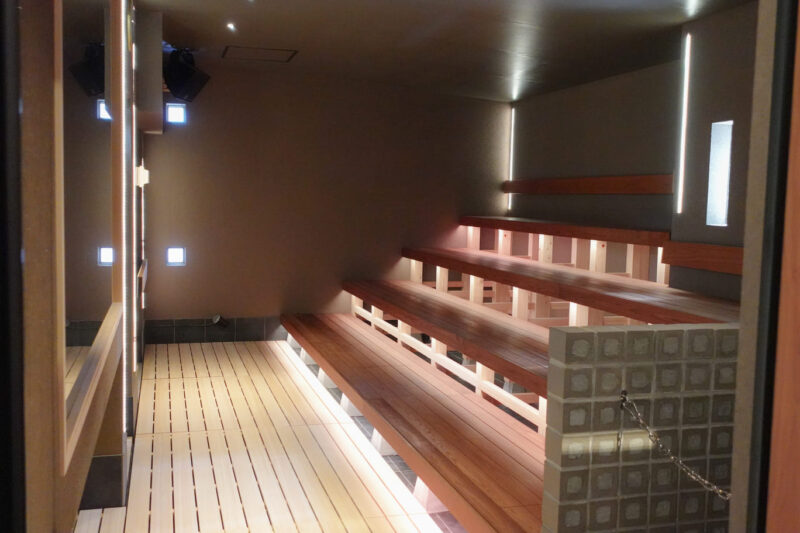 湯らっくすAMBIENT 福岡今泉店_メインサウナ