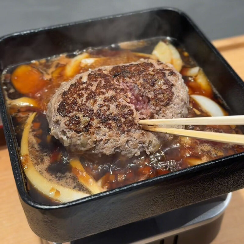赤坂明徳 ハンバーグ