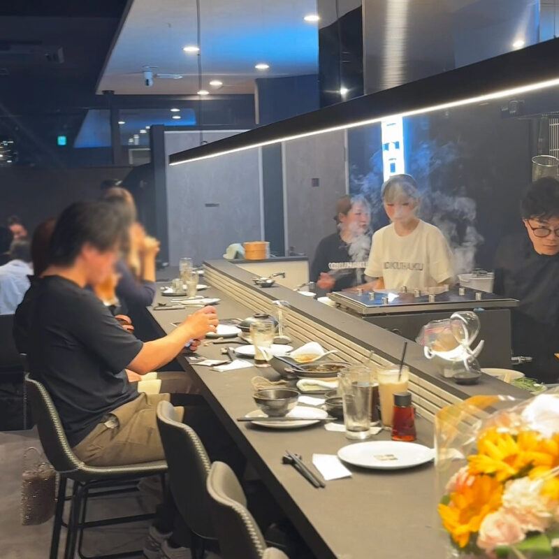博多黒白(こくはく) 店内