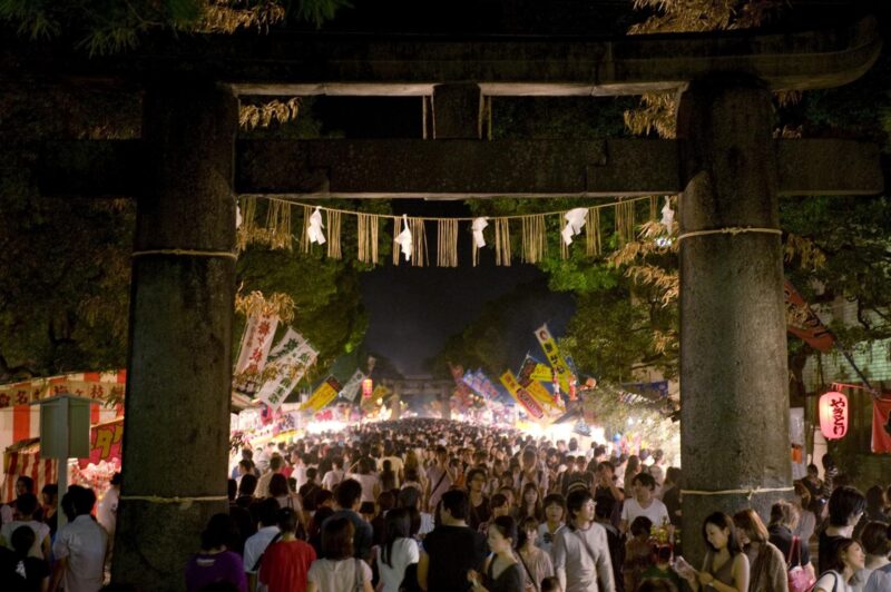 筥崎宮 放生会