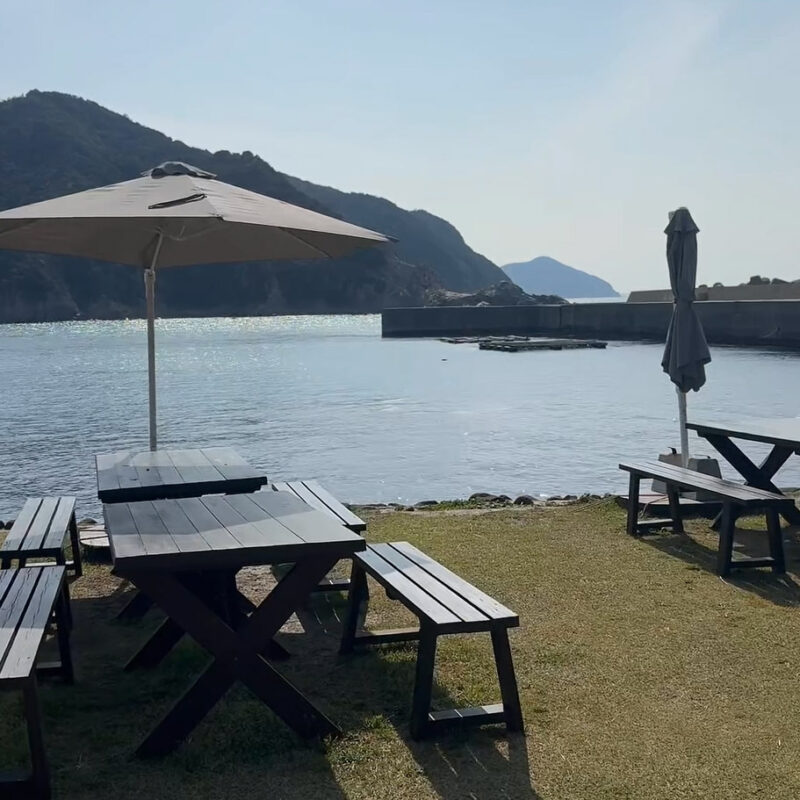 浜焼き白浜家 絶景