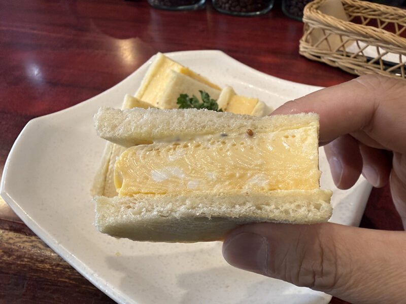 「特製たまごサンド」