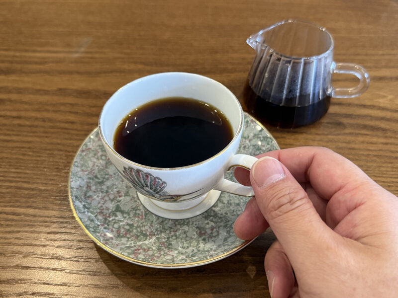 喫茶ボネ.のコーヒー
