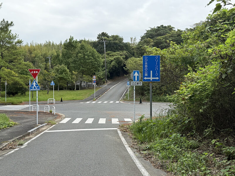 脇田海釣り桟橋までのアクセス
