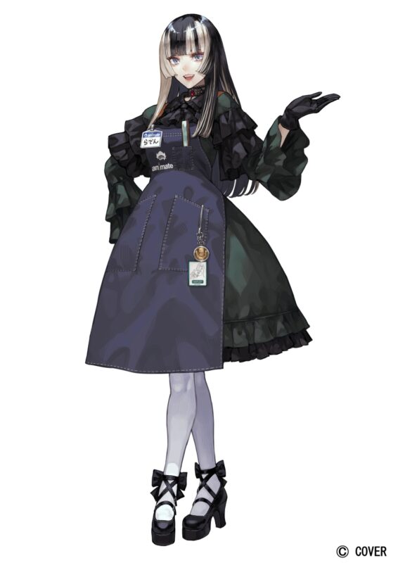 アニメイト_儒烏風亭らでんさん描き下ろしイラスト