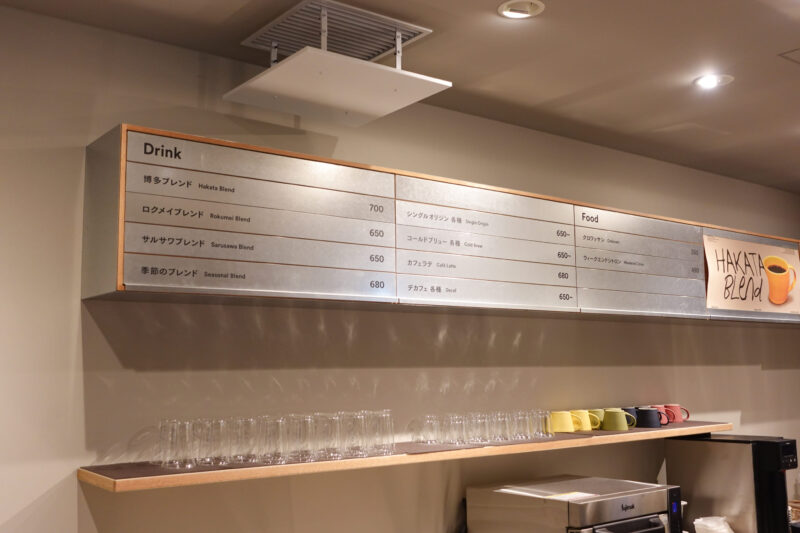 ロクメイコーヒー_店舗内部