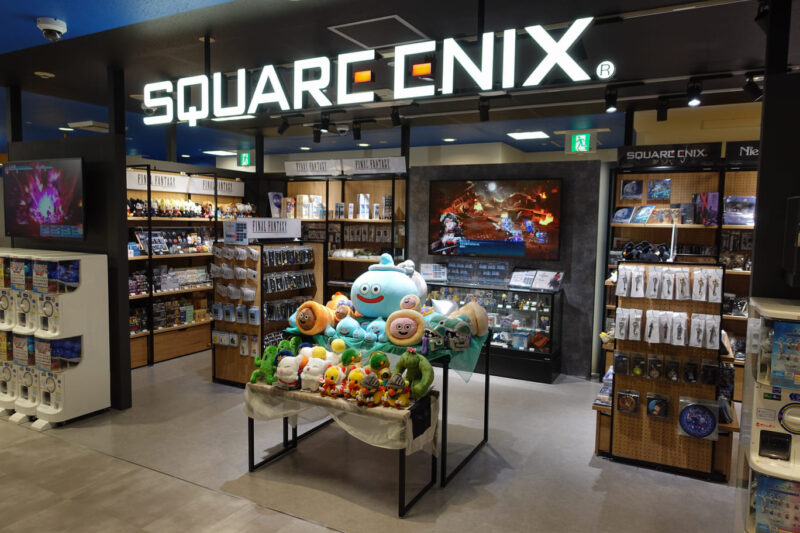 アニメイトラシック福岡天神_SQUARE ENIX 特設コーナー