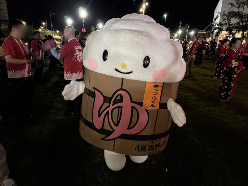 イベントのフィナーレは「かもめ音頭」で盆踊り!