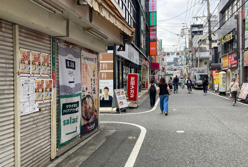 カレーアパート ニュートキワ_お店までの道のり2