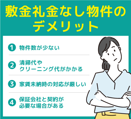 敷金礼金なし物件はやめたほうがいい？デメリットを解説 – 不動産Leap Up!｜不動産のお役立ち情報メディア