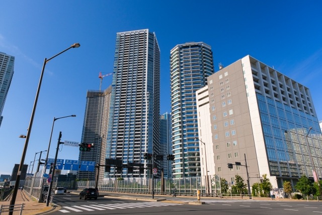 東京都中央区晴海のタワーマンション群のイメージ画像