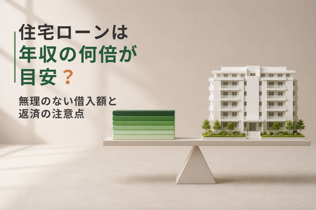 住宅ローン_年収_目安_アイキャッチ画像